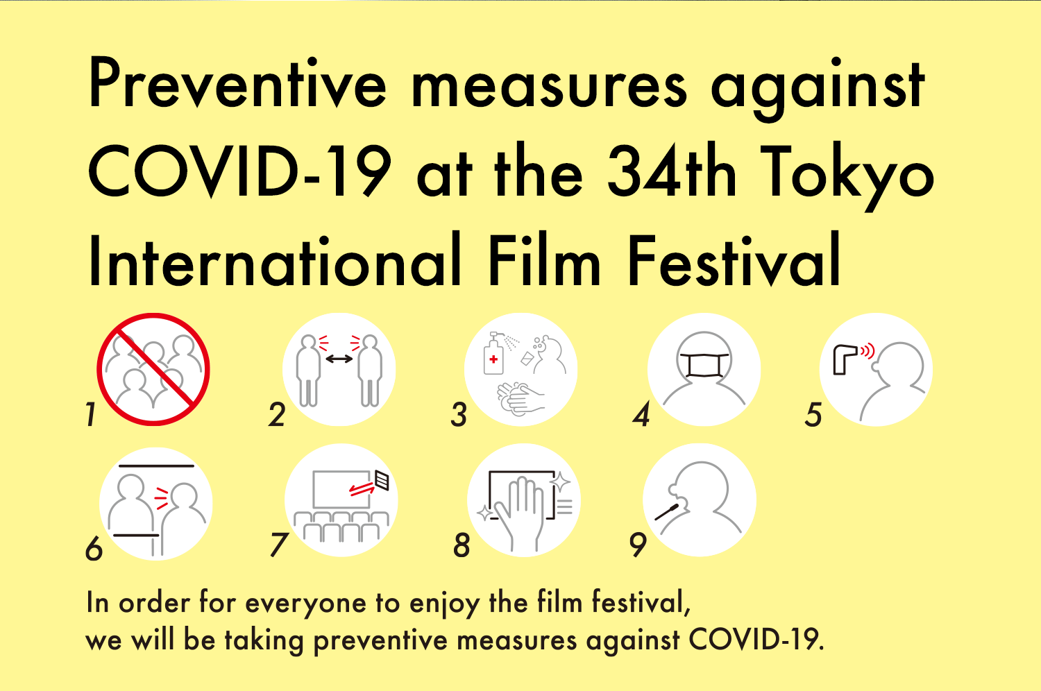 Preventive measures against COVID-19